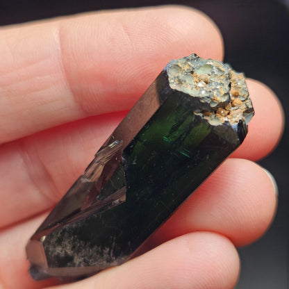 Vivianite Crystal Specimen 13.11g, Terminated Vivianite Crystal, Raw Blue