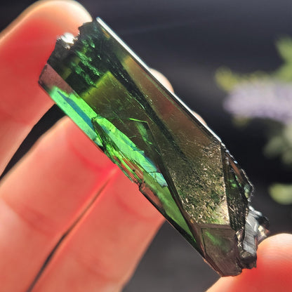 Vivianite Crystal Specimen 13.11g, Terminated Vivianite Crystal, Raw Blue