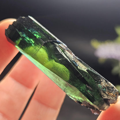 Vivianite Crystal Specimen 13.11g, Terminated Vivianite Crystal, Raw Blue