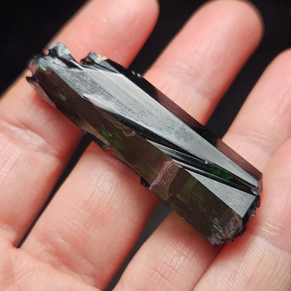 Vivianite Crystal Specimen 13.11g, Terminated Vivianite Crystal, Raw Blue