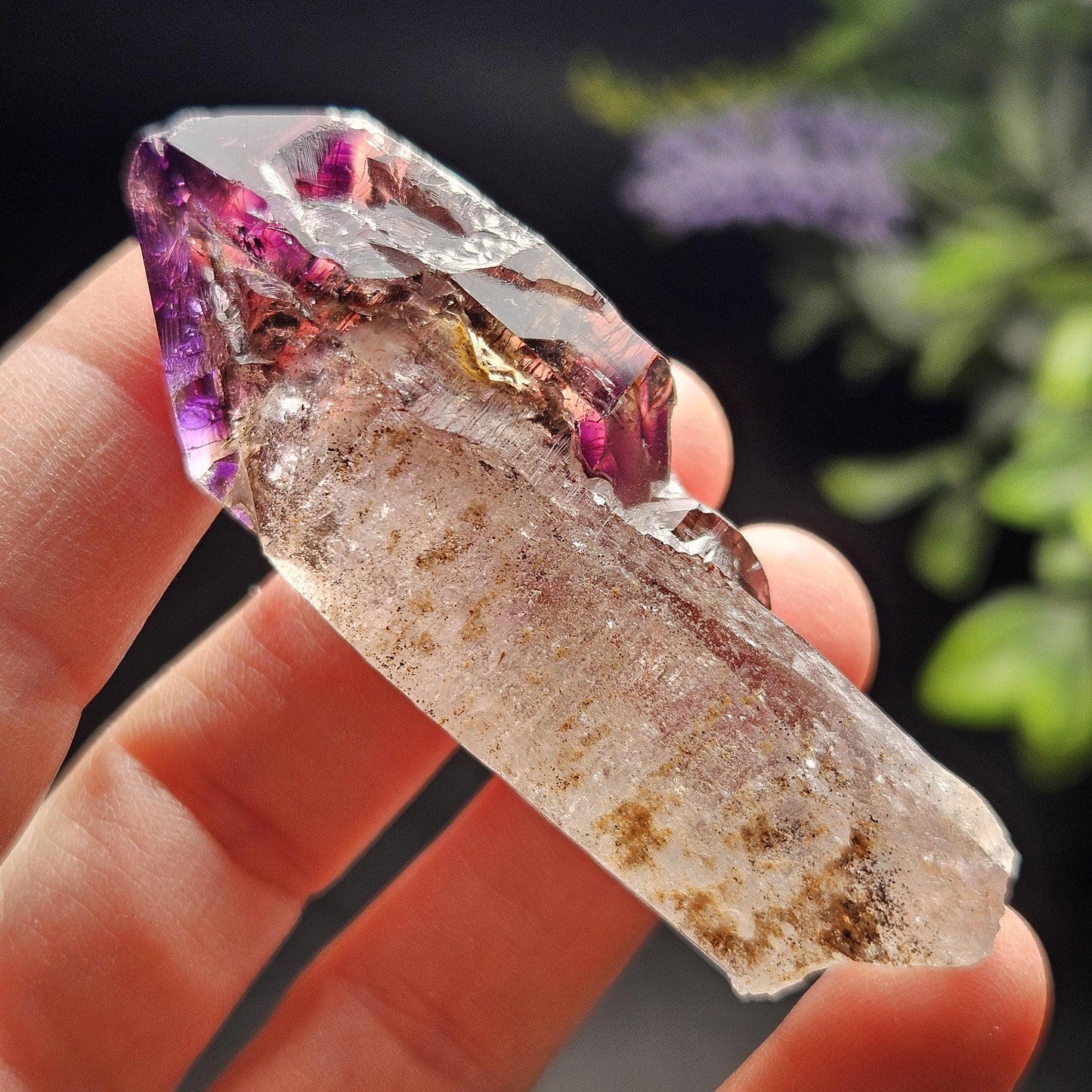 Amethyst Scepter Shangaan Quartz Crystal 42.3g, Zimbabwe Amethyst from the Chibuku Mine