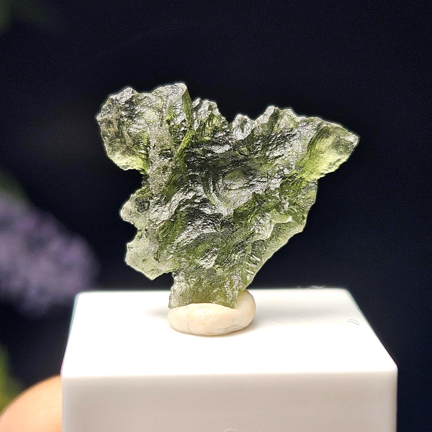 Besednice Moldavite "Hedgehog" 1.28g