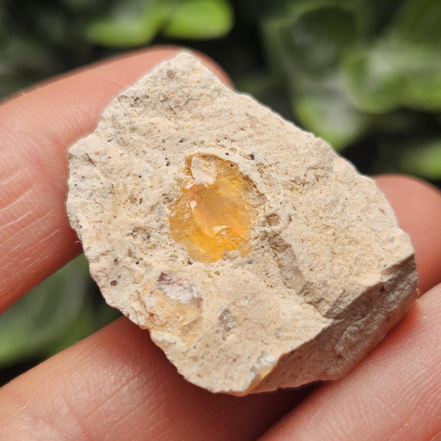 Mexican Fire Opal Crystal, Raw Fire Opal, Rough Specimen