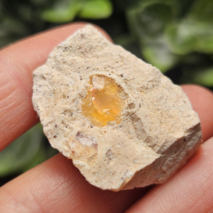 Mexican Fire Opal Crystal, Raw Fire Opal, Rough Specimen