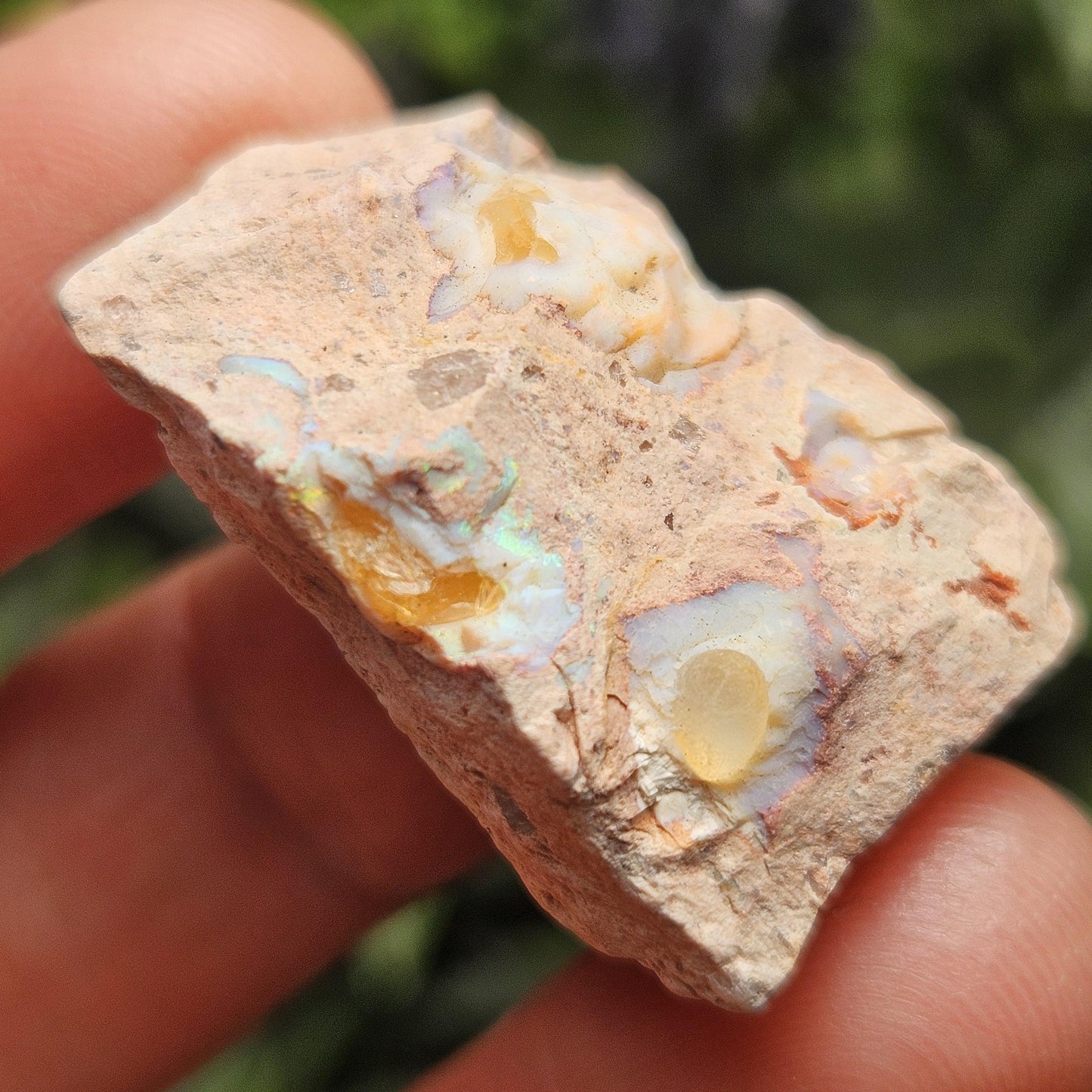Mexican Fire Opal Crystal, Raw Fire Opal, Rough Specimen