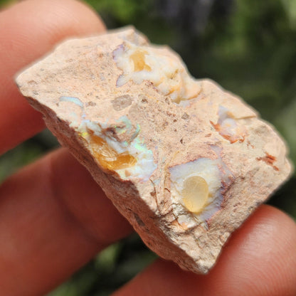 Mexican Fire Opal Crystal, Raw Fire Opal, Rough Specimen