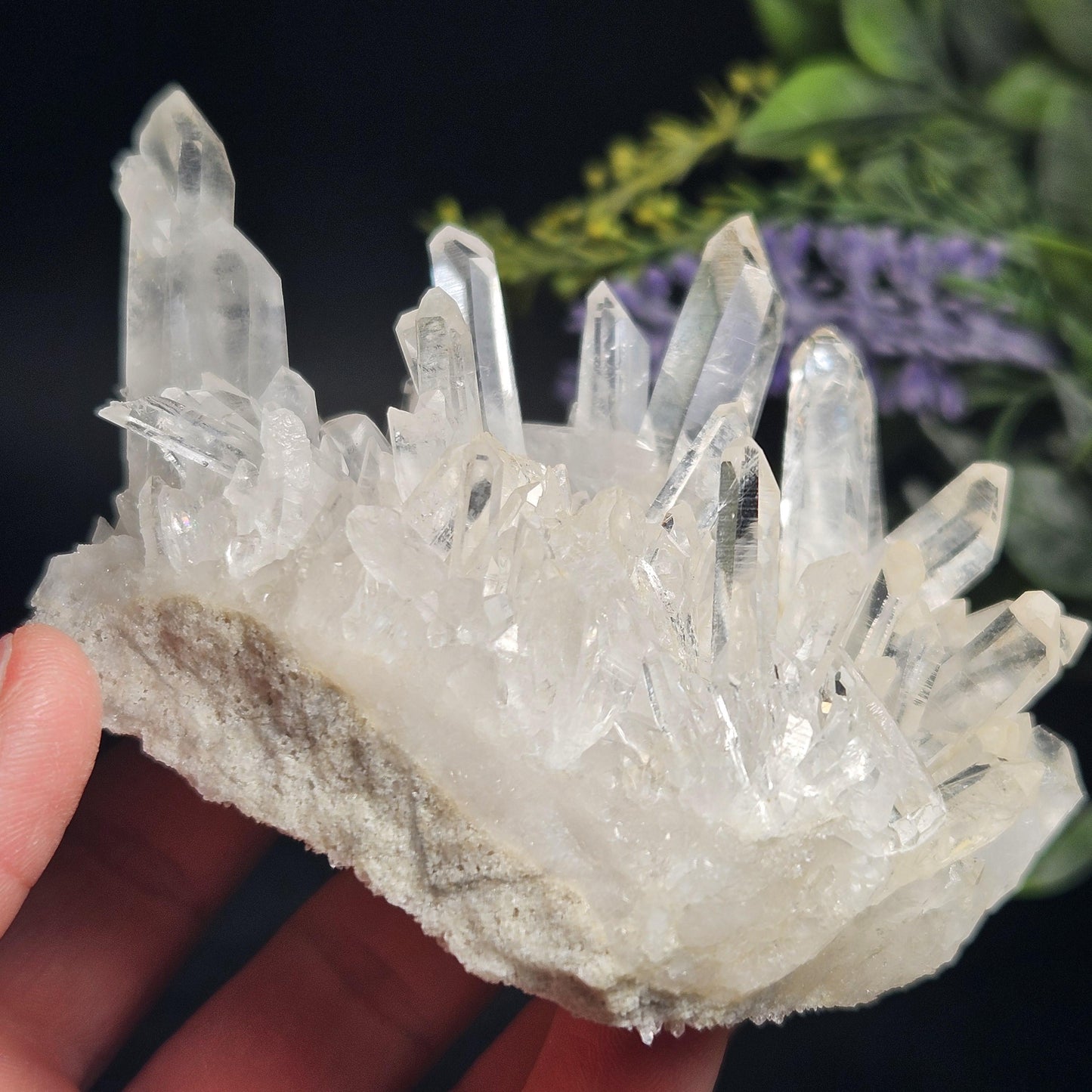 Arkansas Quartz Crystal Cluster, 168 grams