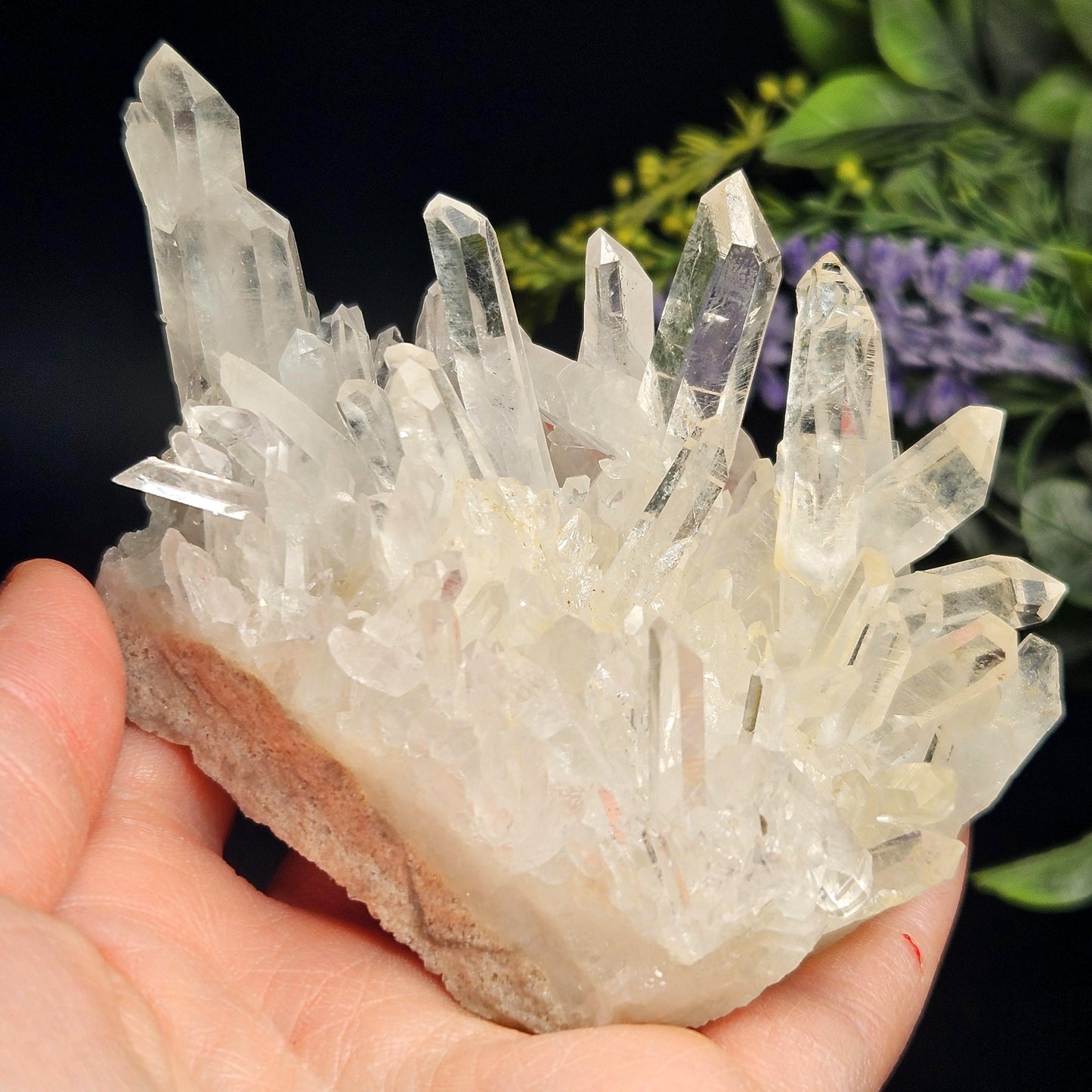 Arkansas Quartz Crystal Cluster, 168 grams