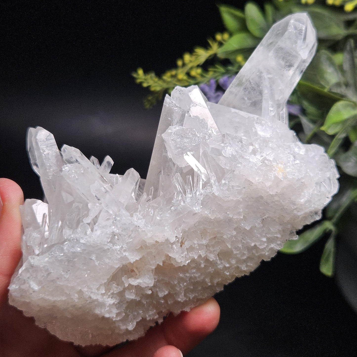 Arkansas Quartz Crystal Cluster, 332 grams