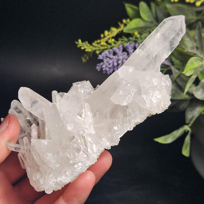 Arkansas Quartz Crystal Cluster, 332 grams