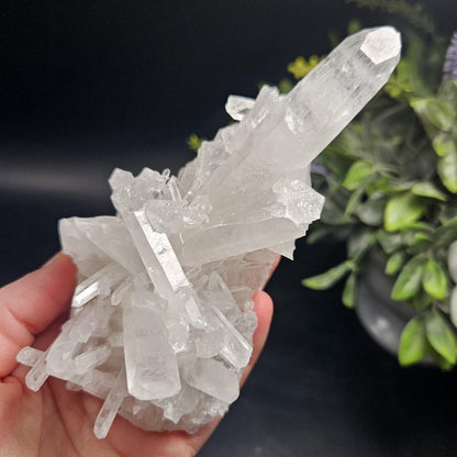 Arkansas Quartz Crystal Cluster, 332 grams