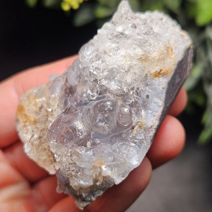 Hyalite Opal Specimen 81.70g, UV Reactive Fluorescent Botryoidal Crystal from Mexico