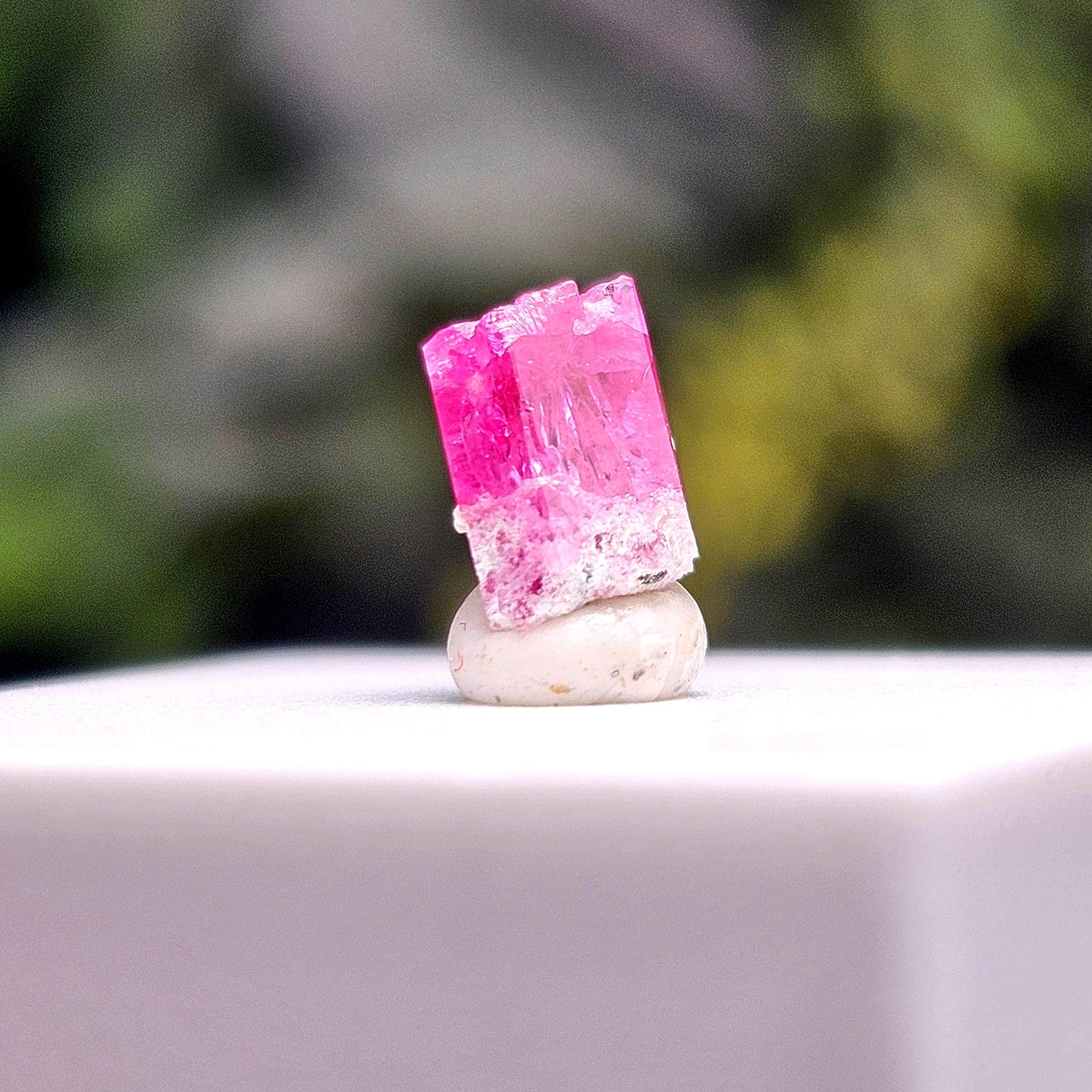 Bixbite Red Beryl Crystal from Utah 0.57ct, Red Emerald Gemstone