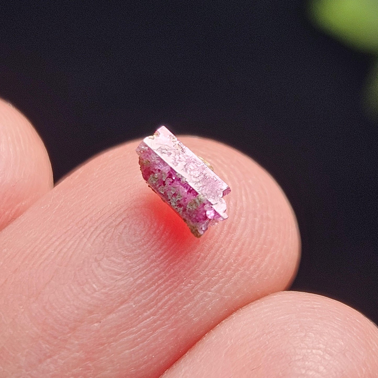 Bixbite Red Beryl Crystal from Utah 0.43ct, Red Emerald Gemstone