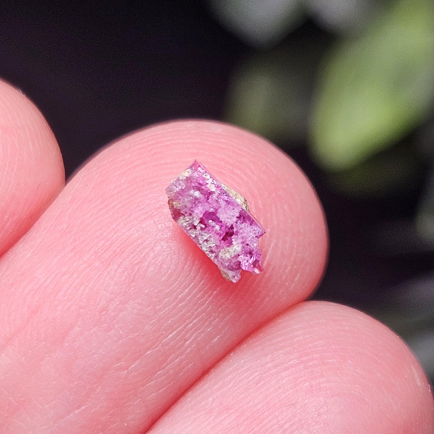 Bixbite Red Beryl Crystal from Utah 0.43ct, Red Emerald Gemstone