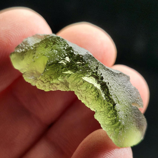 Moldavite Raw Specimen 3.98g