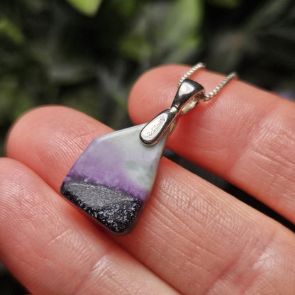 Kammererite Crystal Pendant, Sterling Silver Kammererite Necklace