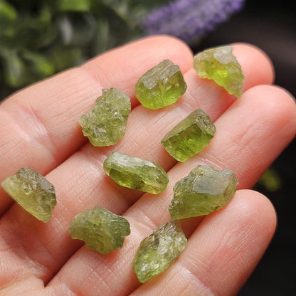 Raw Green Diopside Crystal, Alpine Chrome Diopside Specimen