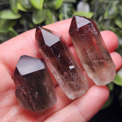 Smoky Quartz Crystal Point from Brazil