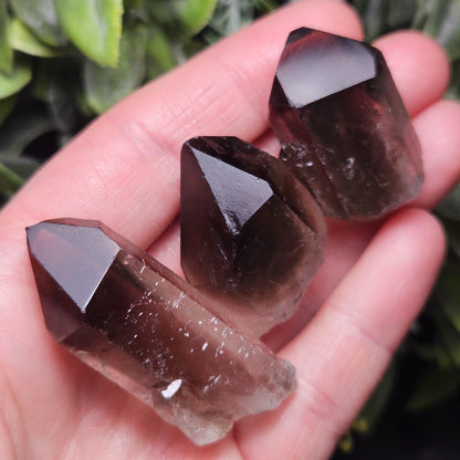 Smoky Quartz Crystal Point from Brazil