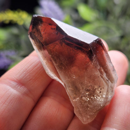 Smoky Quartz Crystal Point from Brazil