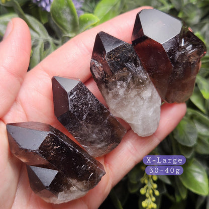 Smoky Quartz Crystal Point from Brazil