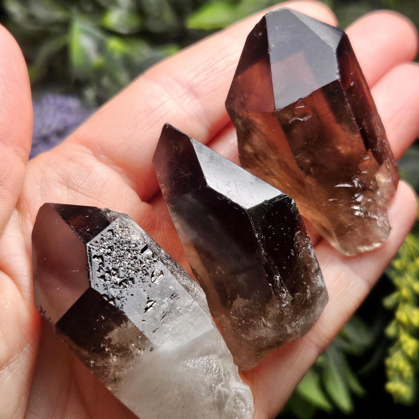 Smoky Quartz Crystal Point from Brazil