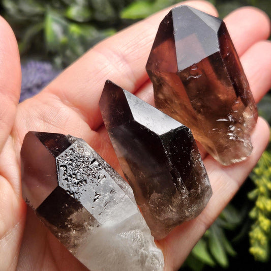 Smoky Quartz Crystal Point from Brazil