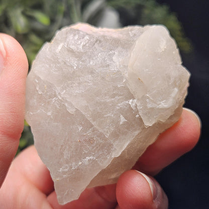 Watermelon Tourmaline on Quartz 53.32g
