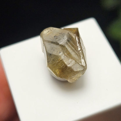 Twinned Chrysoberyl Crystal 6.09ct, RARE Yellow Twin Chrysoberyl Gemstone