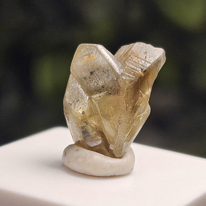 Twinned Chrysoberyl Crystal 6.09ct, RARE Yellow Twin Chrysoberyl Gemstone