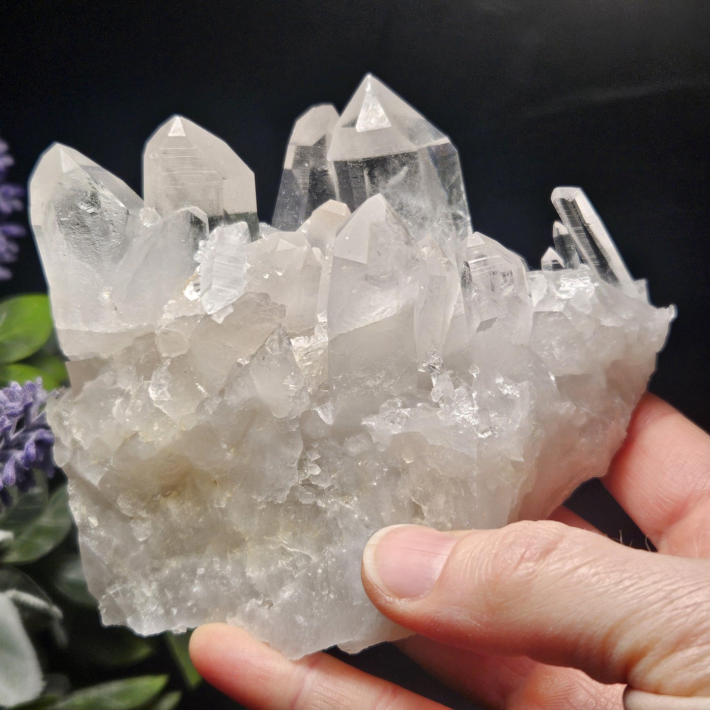 Arkansas Quartz RECORD KEEPER Crystal Cluster, 486.7 grams