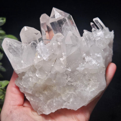 Arkansas Quartz RECORD KEEPER Crystal Cluster, 486.7 grams