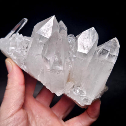 Arkansas Quartz RECORD KEEPER Crystal Cluster, 486.7 grams