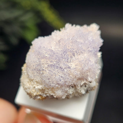 Purple Creedite Crystal Cluster, Rare Violet Creedite Specimen