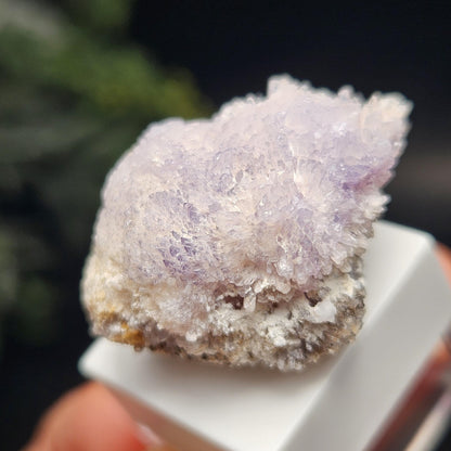Purple Creedite Crystal Cluster, Rare Violet Creedite Specimen