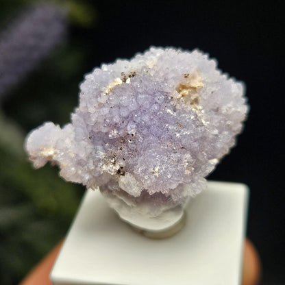 Purple Creedite Crystal Cluster, Rare Violet Creedite Specimen