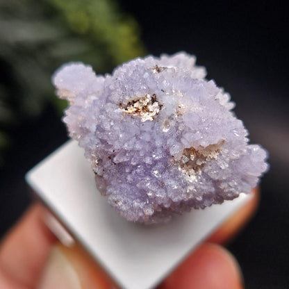 Purple Creedite Crystal Cluster, Rare Violet Creedite Specimen