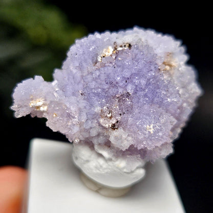 Purple Creedite Crystal Cluster, Rare Violet Creedite Specimen