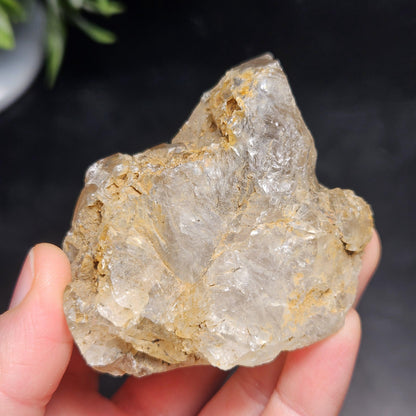 Skeletal Herkimer Diamond Quartz 152.27g, Growth Interference Terminated Herkimer Crystal from New York