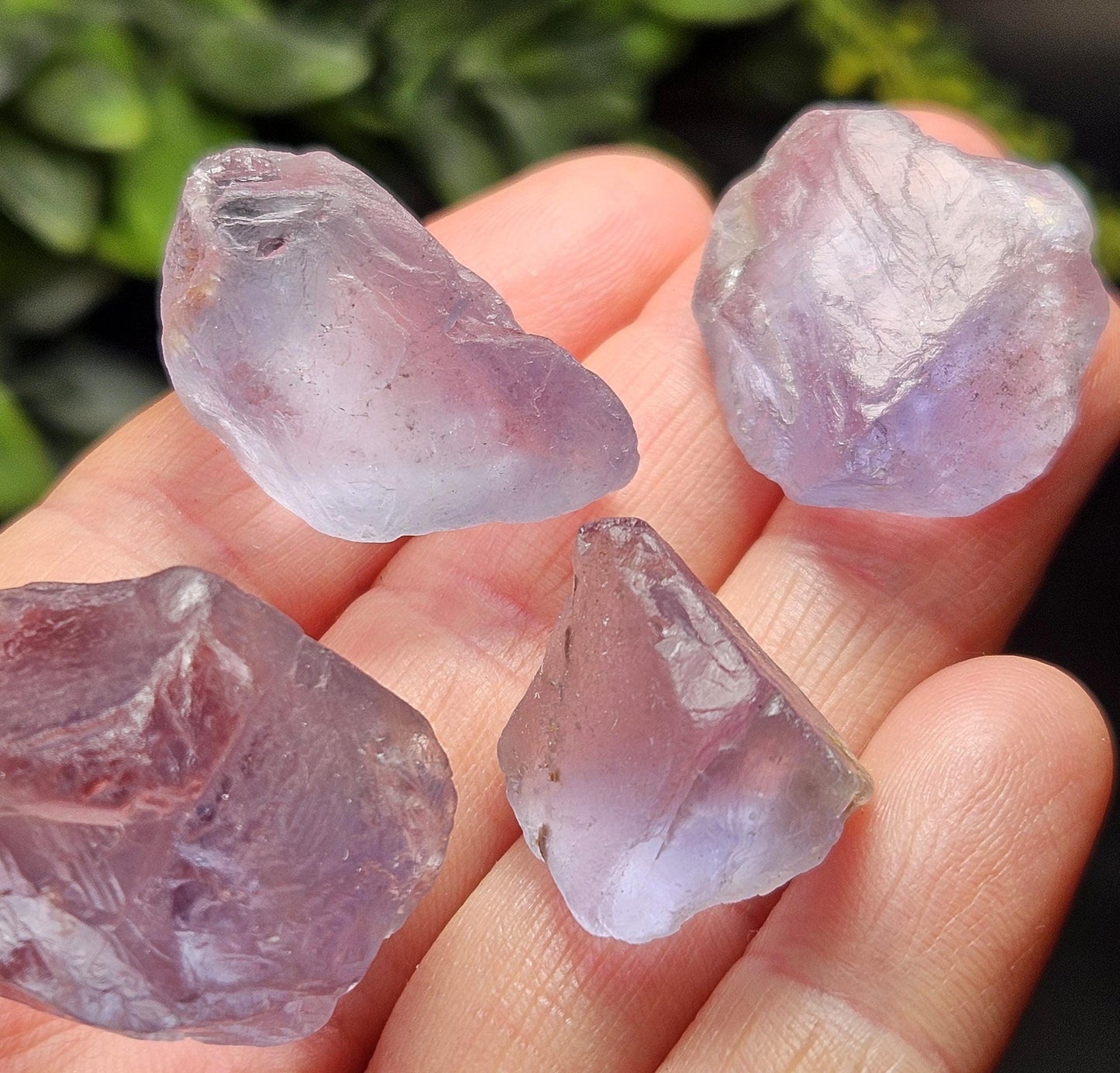 Himalayan Purple Fluorite Crystal, Raw Blue Purple Fluorite Specimen