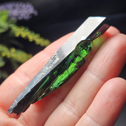 Vivianite Crystal Specimen 11.60g, Terminated Vivianite Crystal, Raw Blue