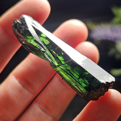 Vivianite Crystal Specimen 13.11g, Terminated Vivianite Crystal, Raw Blue