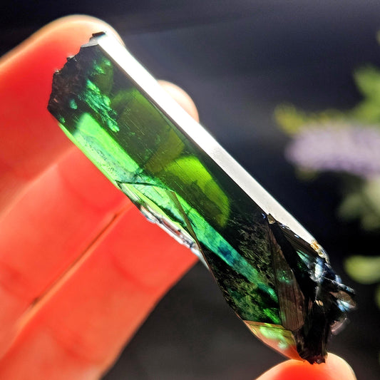 Vivianite Crystal Specimen 13.11g, Terminated Vivianite Crystal, Raw Blue