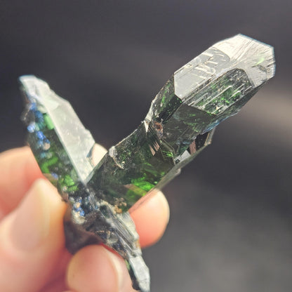 Vivianite Crystal Specimen 19.10g, Terminated Vivianite Crystal, Raw Blue