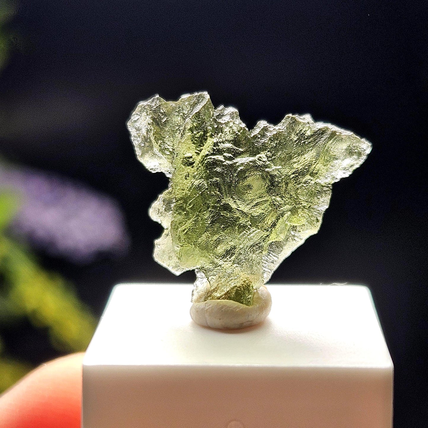 Besednice Moldavite "Hedgehog" 1.28g