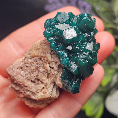 Dioptase Specimen from Congo 48.57g