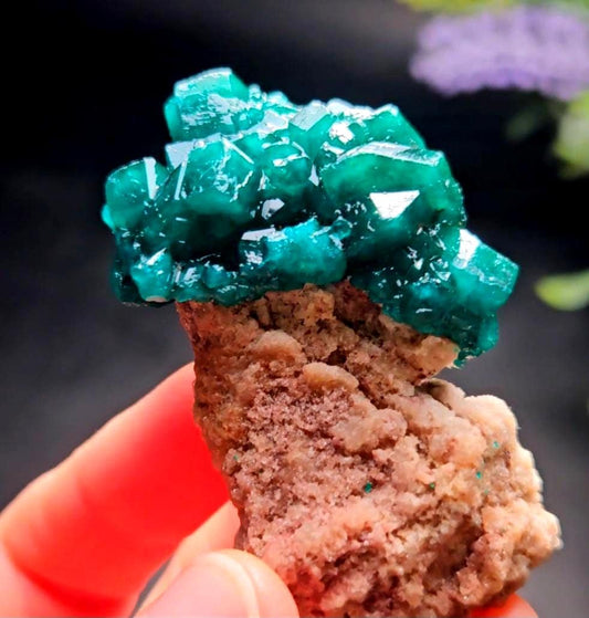 Dioptase Specimen from Congo 48.57g