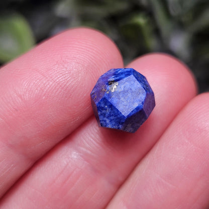 Lapis Lazuli Polished Faceted Stone, Polished Lapis Lazuli Stone, Lapis Lazuli Multi Faceted Crystal Specimen
