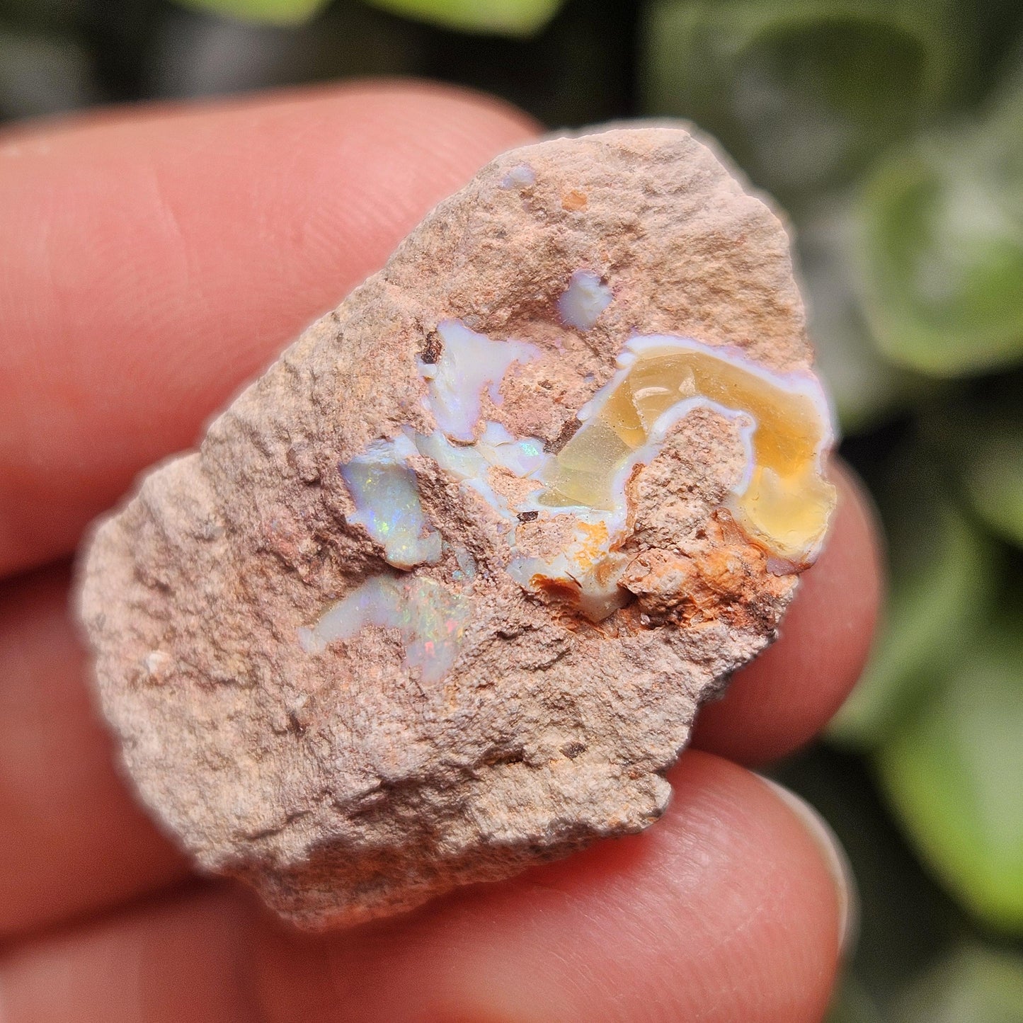 Mexican Fire Opal Crystal, Raw Fire Opal, Rough Specimen